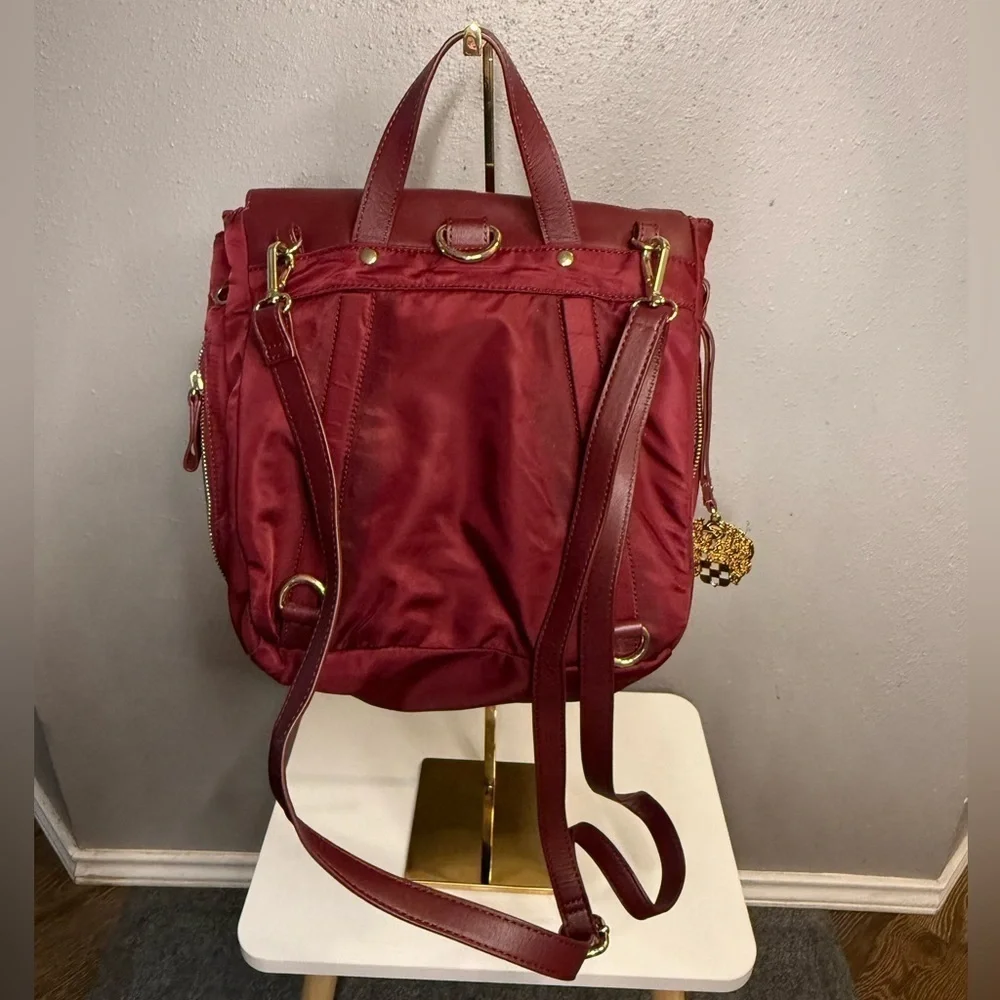 Vince Camuto Gia Nylon Leather Backpack